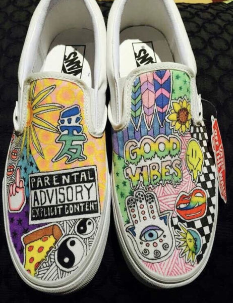 Personalised vans shoes