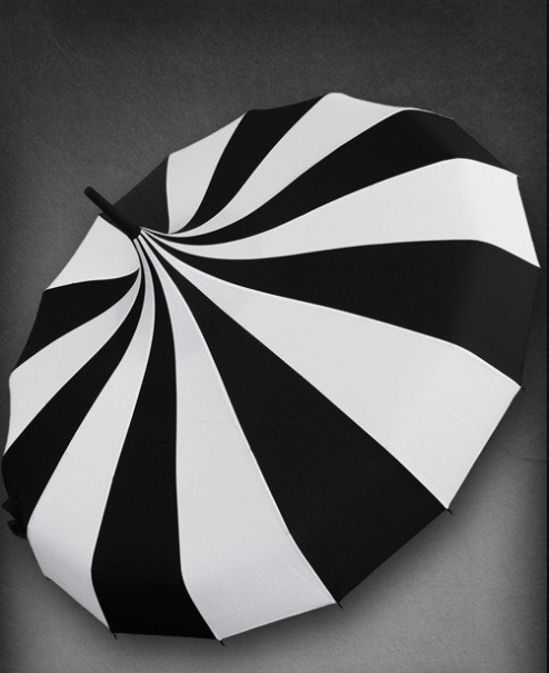 Paraguas Sombrilla en negro o negro – Uchronic Time