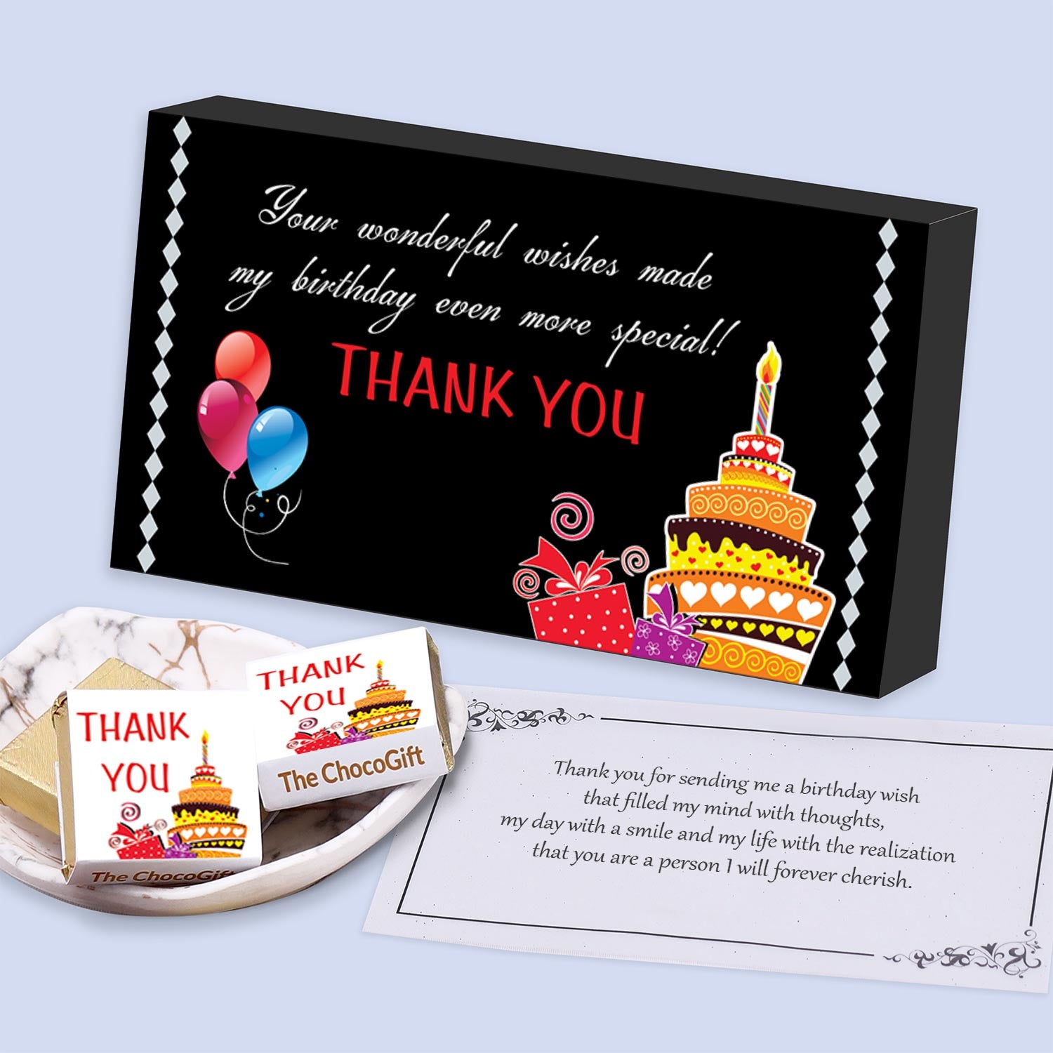 Pack of 30 Unicorn Theme Thank You cards fro Return gifts