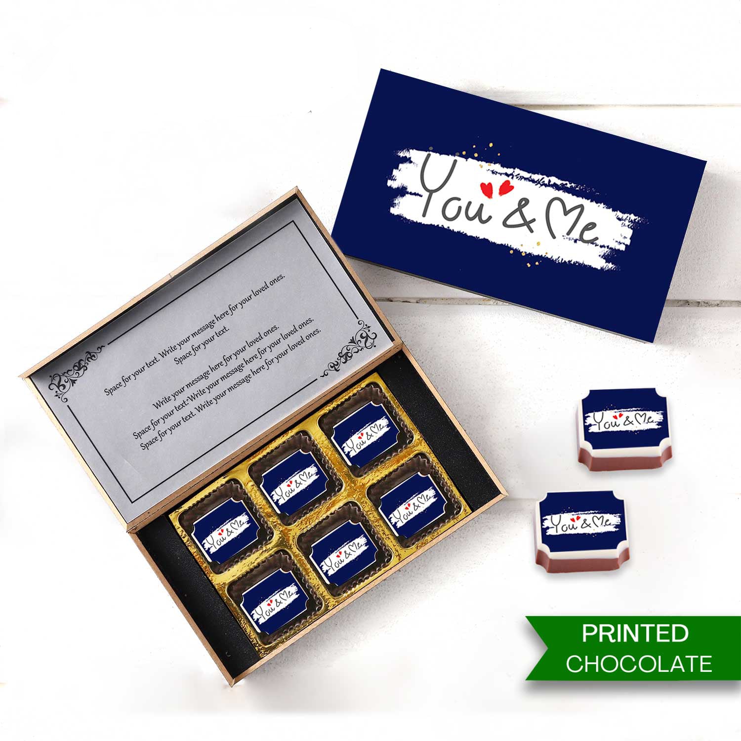 Deluxe chocolates in personalised gift box | YourSurprise