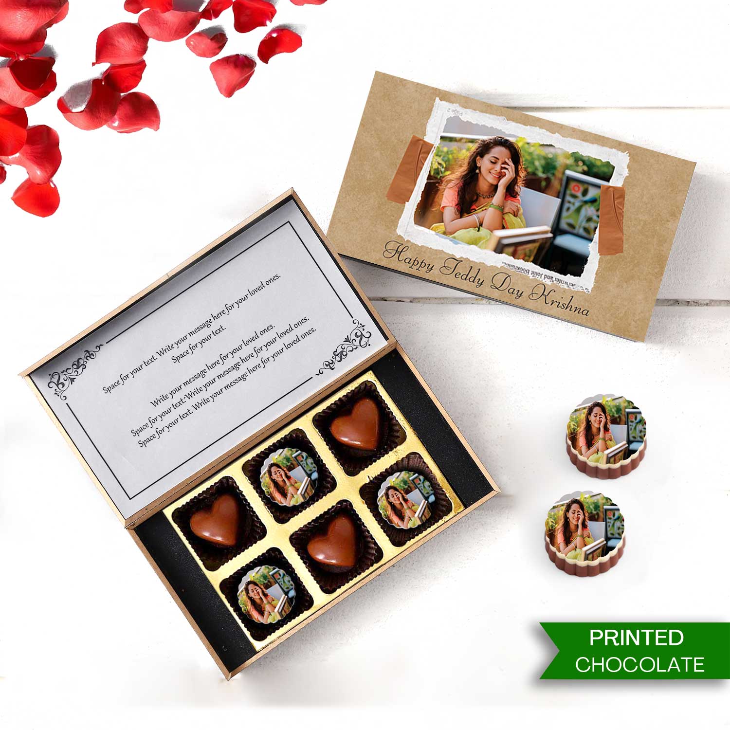 Miss You Printed Personalised Chocolate Gifts - Choco ManualART at Rs  779.00 | Customized Chocolate Box, Personalised Chocolate, Custom Wrapped  Chocolate, Customized Chocolate Gifts, Personalised Chocolate Gift Box -  Choco Manualart, New Delhi | ID ...