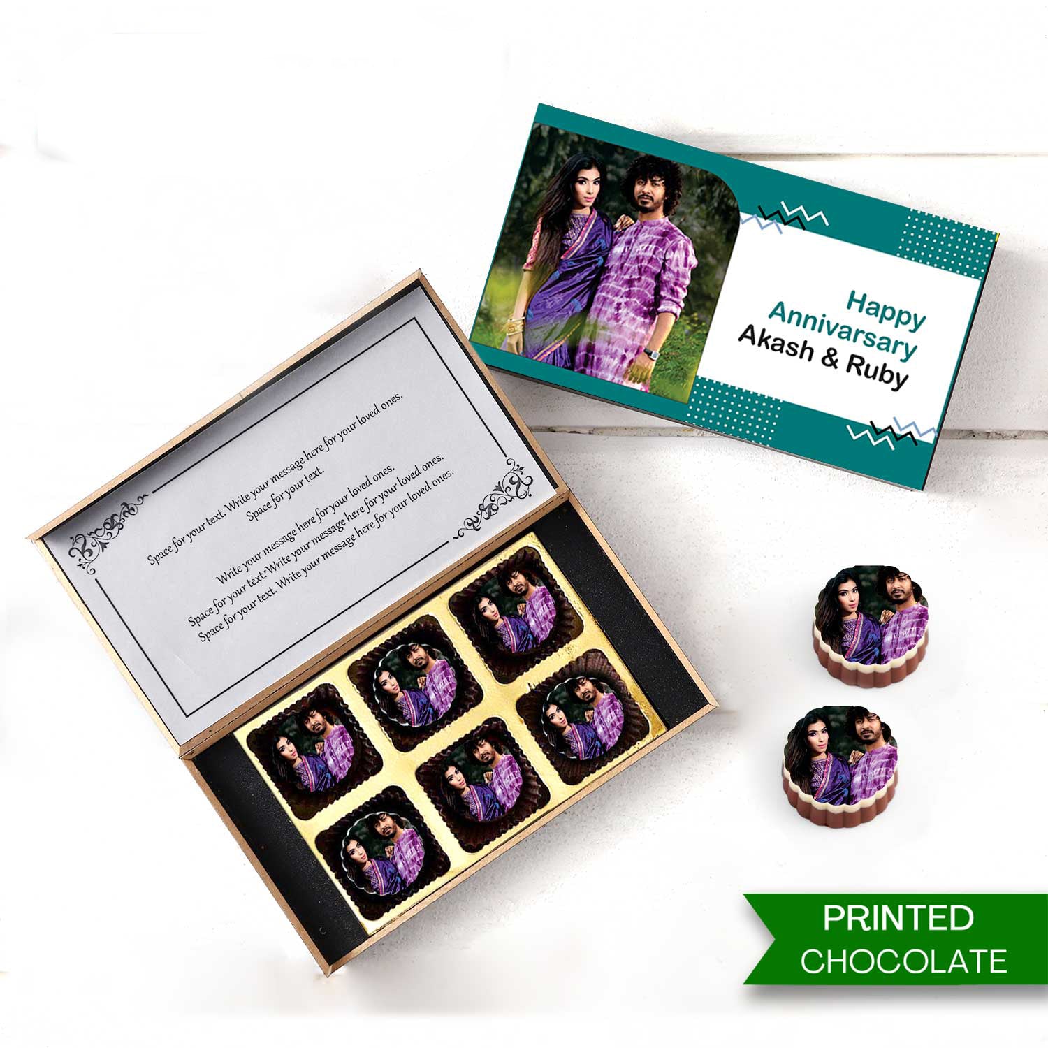 Send Rose Day Premium Personalised chocolate gift, Customized Chocolate  Box, Personalised Chocolate, Custom Wrapped Chocolate, Customized Chocolate  Gifts, Personalised Chocolate Gift Box - Choco Manualart, New Delhi | ID:  2852528698997