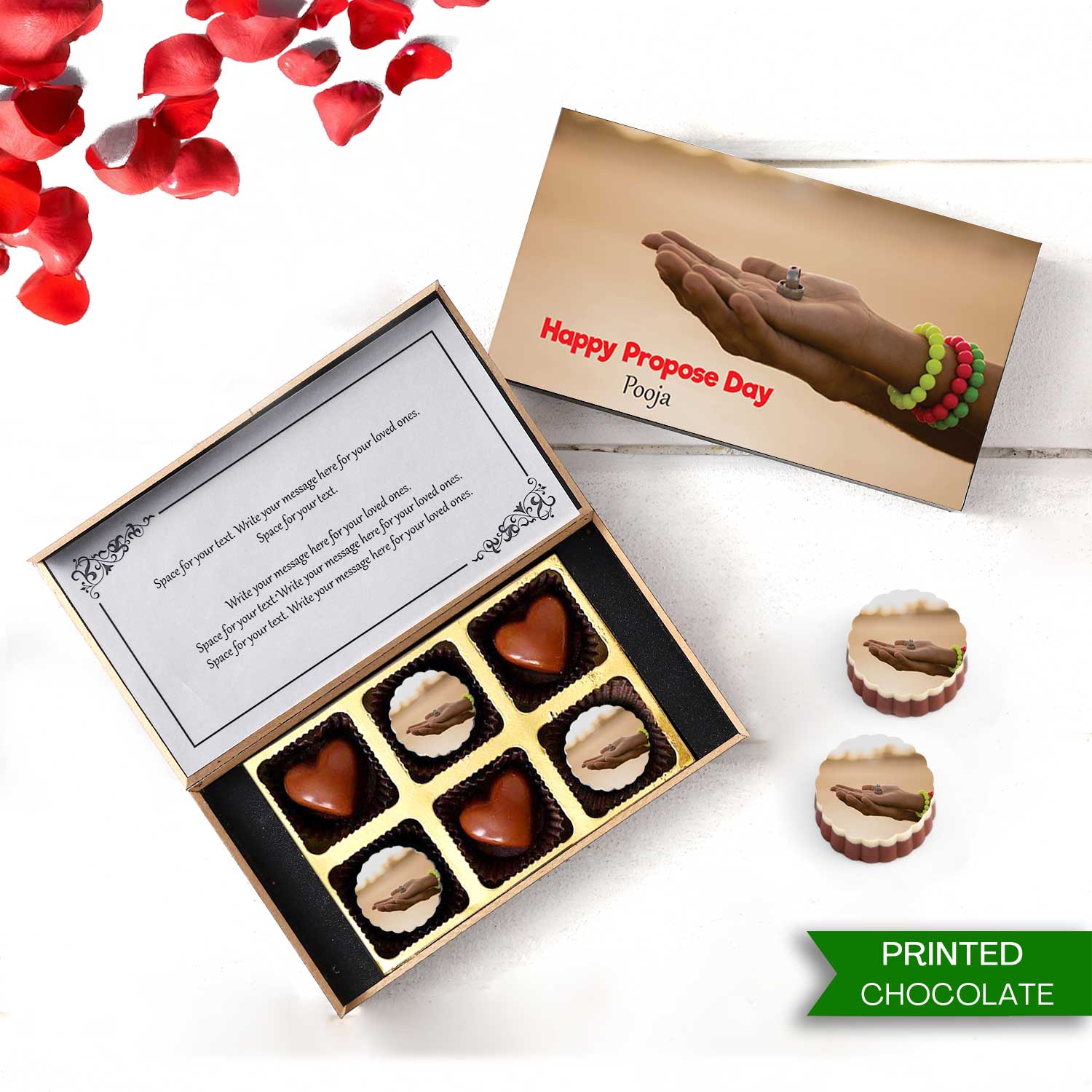 Buy Valentines Day Chocolate Gifts Box Online | Angroos