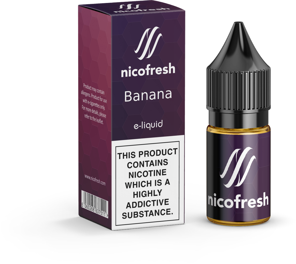 10ml Banana Nicofresh  KIX Vaping