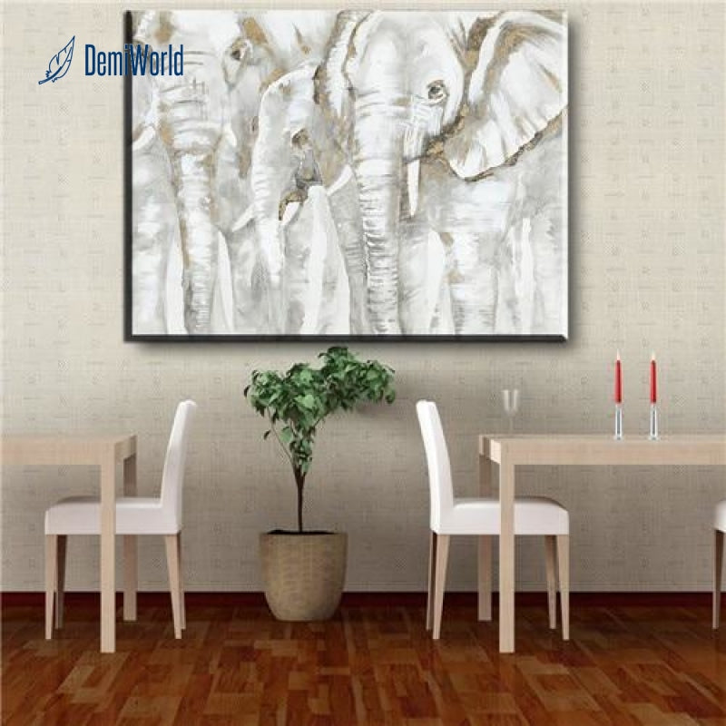 Zz2385 White Horse Wall Art Canvas Prints Modern Art Home Decor For Living Room Bedroom Pictures Large Hd Printed Painting