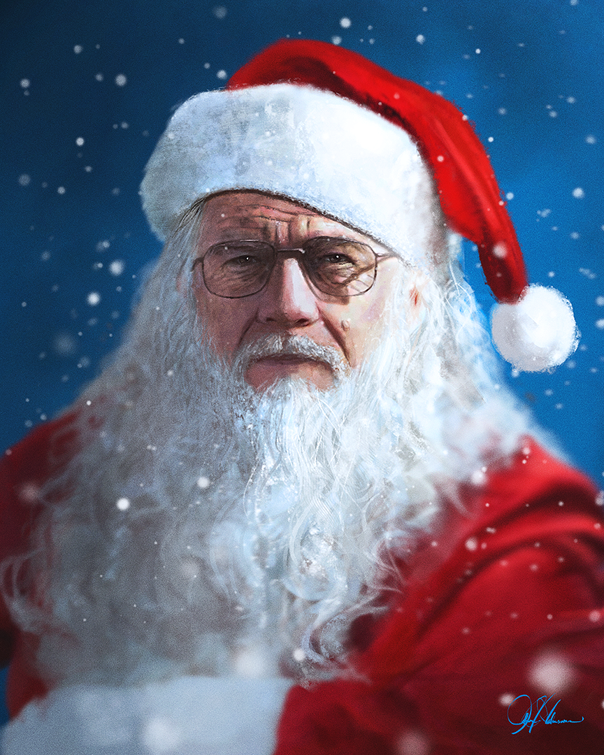 "Walter White Christmas" by John Aslarona - Hero Complex ...