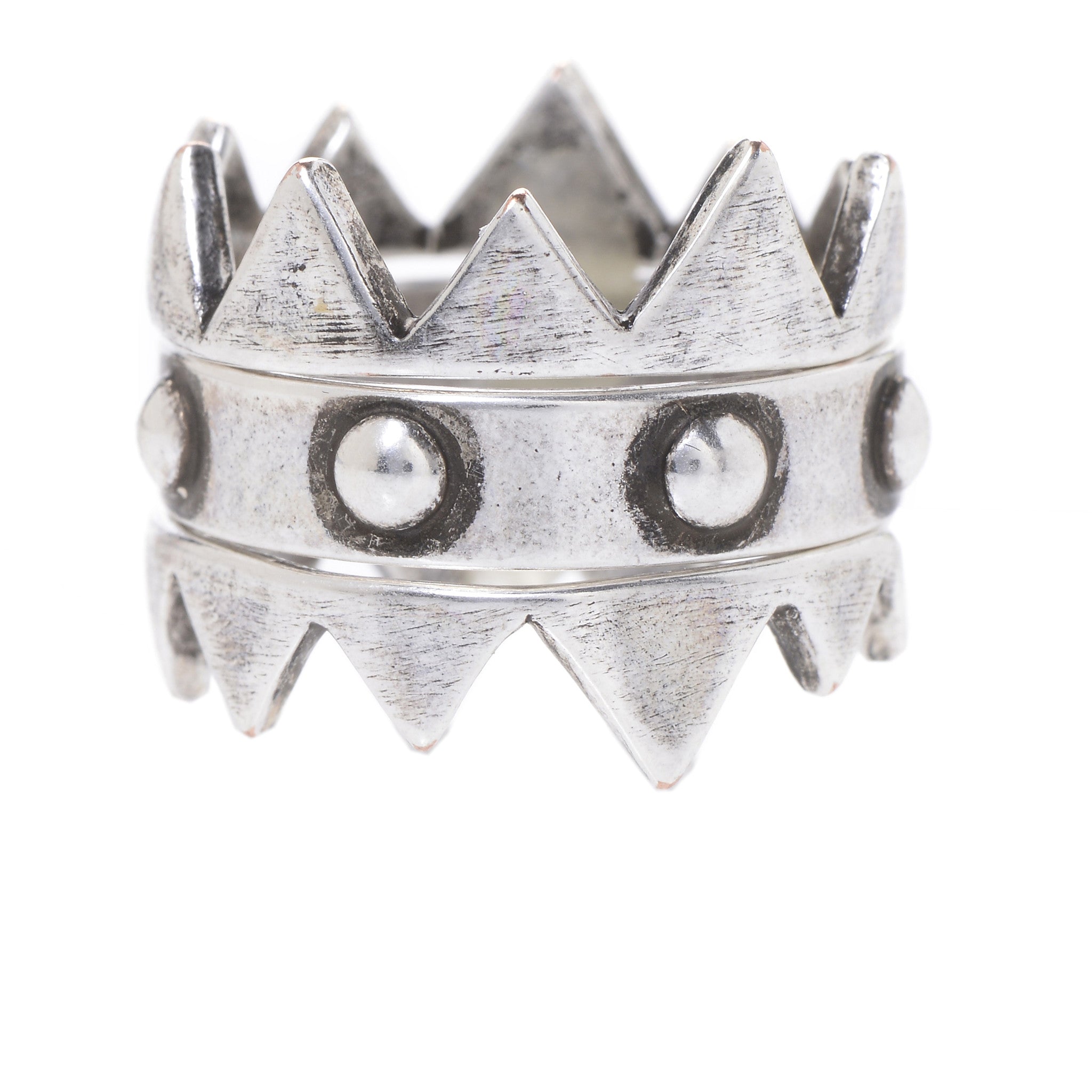 CROWN STACKING RINGS