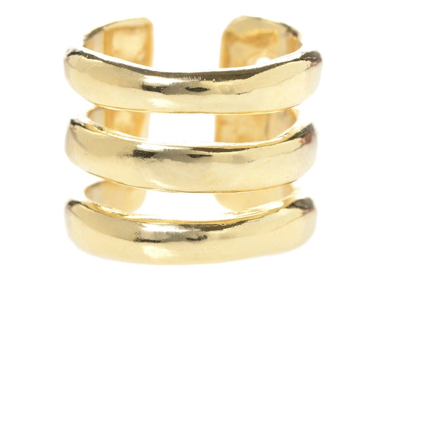 TRIPLE BAND RING – www.JILLGOLDEN.com