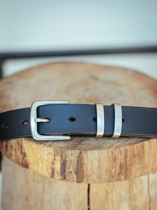 Solid Leather Men's Belt - Handmade in Australia - Brass Buckle – The Real  McCaul Leathergoods