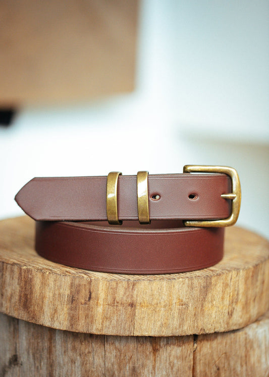 Genuine Cowhide Leather Belt - Handmade in Australia – The Real McCaul  Leathergoods