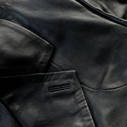 Genuine Leather Coat (Long) Blazer