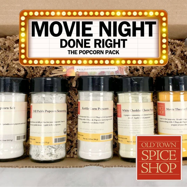 Old Town Spice Shop Flavored Popcorn Seasoning Gift Box