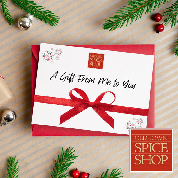 Cartes-cadeaux de vacances Old Town Spice Shop