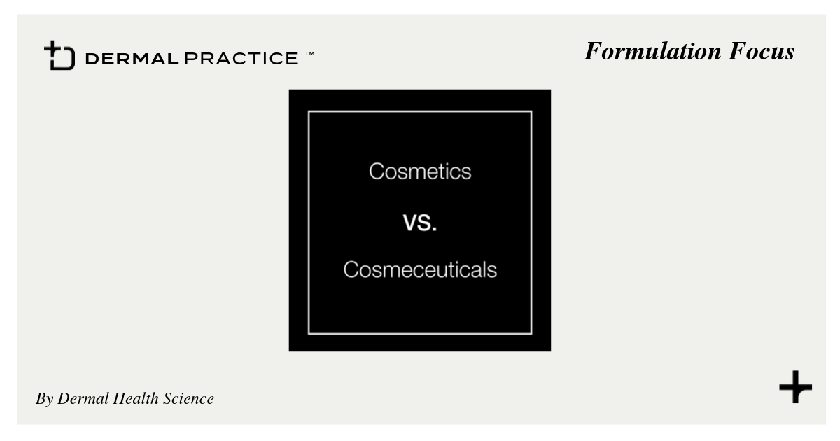 The difference between cosmetics and cosmeceuticals. Dermexcel.