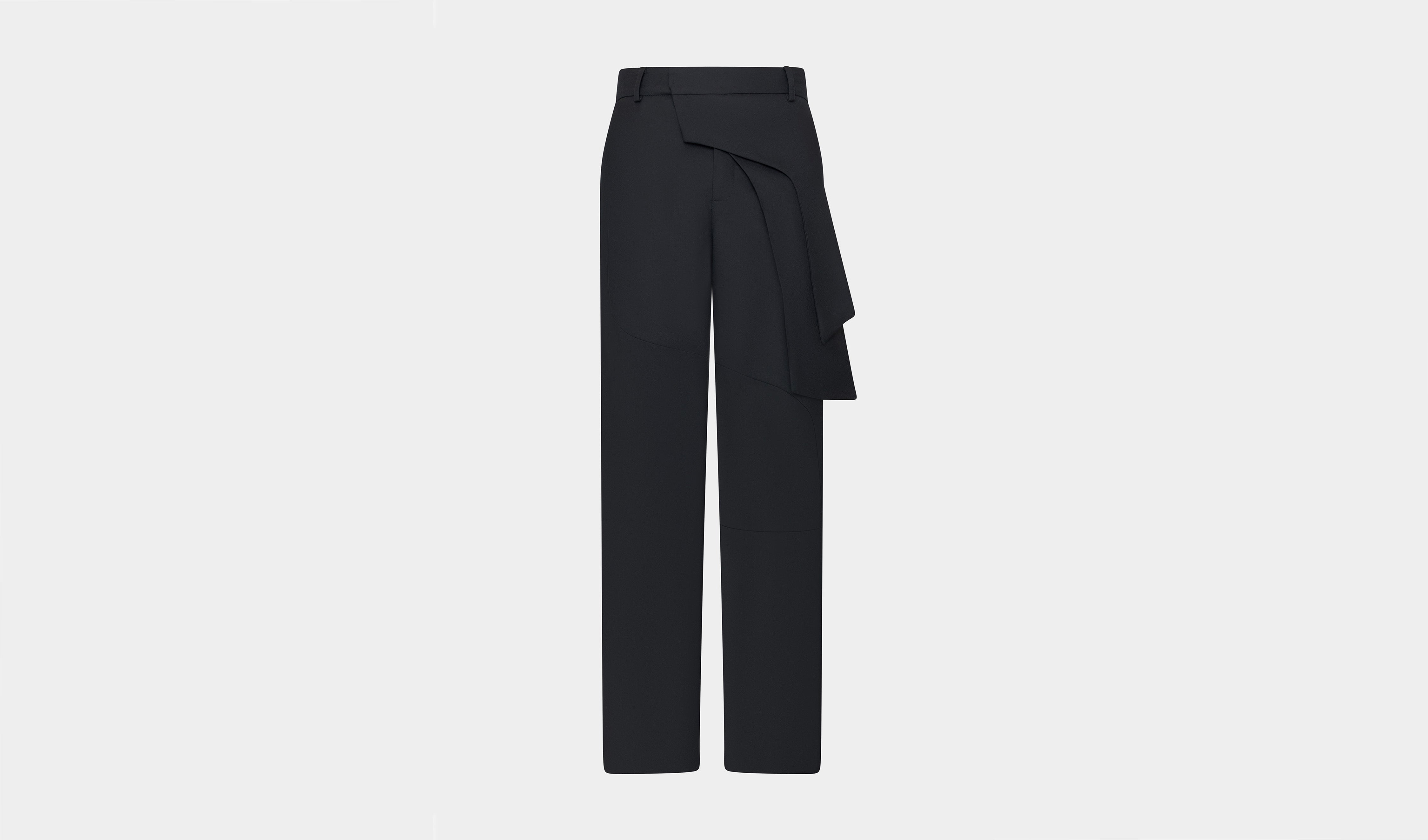 HELIOT EMIL PANEL TAILORED TROUSERS-