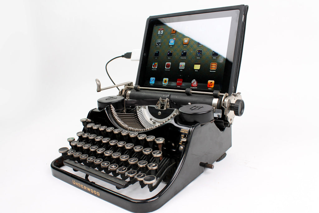 USB Typewriter ~ Typewriter Computer / iPad Stand (Model