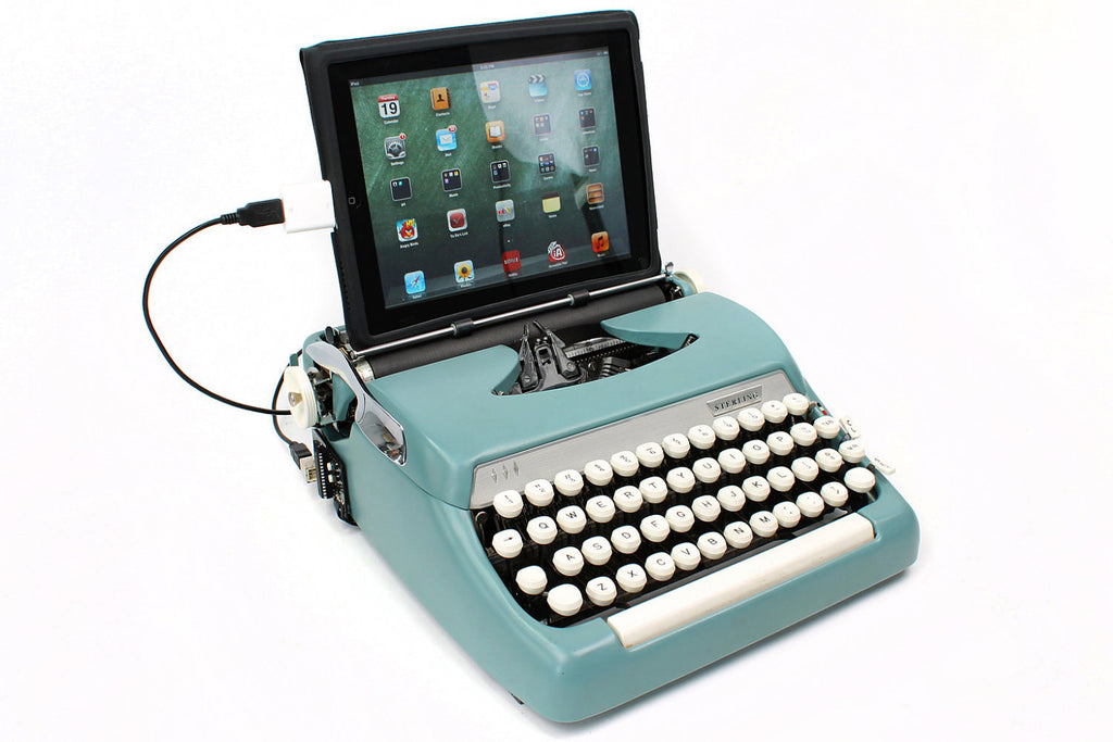 retro typewriter keyboard for ipad