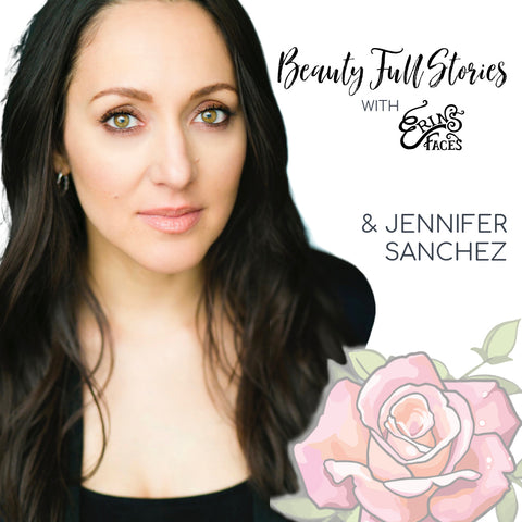 Jennifer Sanchez, a brunette with hazel eyes looking right into the camera