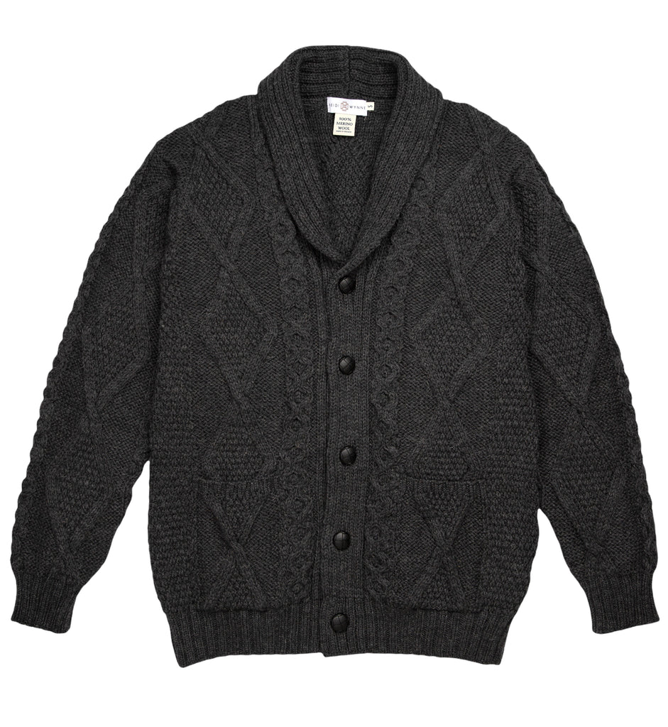 Fisherman Knit Cardigan – Heidi Wynne