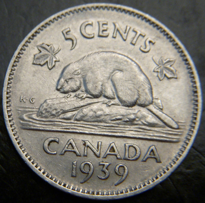 1939 Canadian 5C - VG/Fine — FUBA