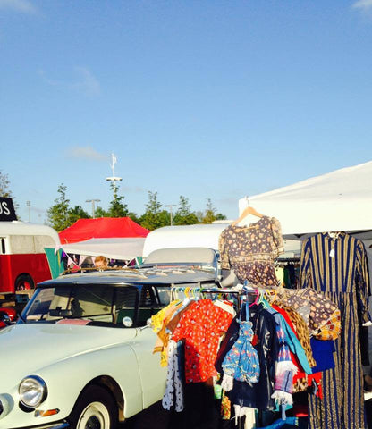 Candy Says at the Classic Car Boot Sale