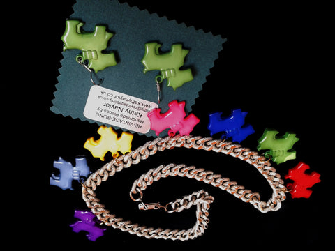 Ensemble de bijoux pour chiens Scottie par Revintagebling