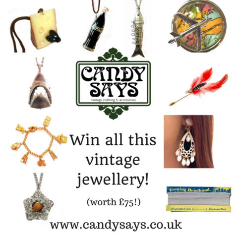 Win vintage jewellery at Candy Says