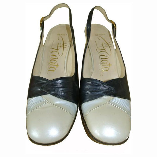 navy slingback shoes uk