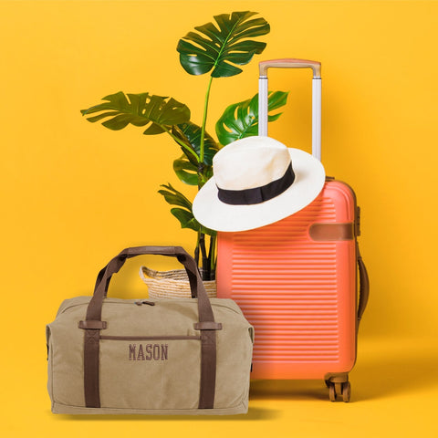 Travel Easier with Caitlin Wilson's Personalized Duffle Bag