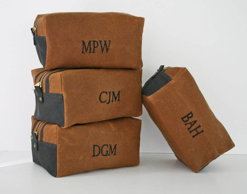 17 Best Personalized Toiletry Bags - Groovy Groomsmen Gifts