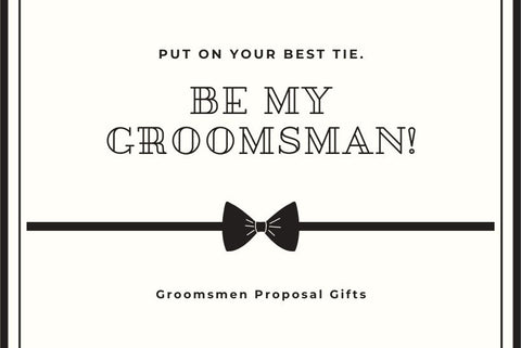 How to Ask Groomsmen