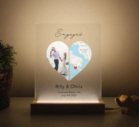 Personalized Light-Up Plaque