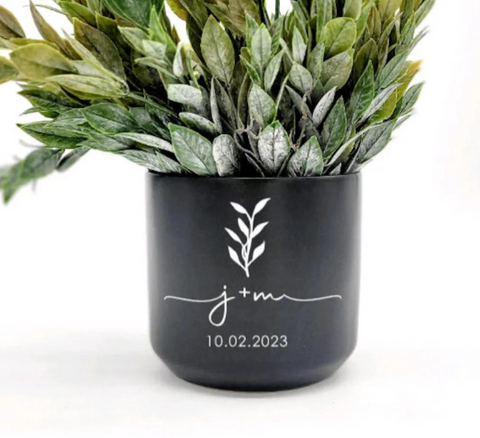 Personalized Planter Pot