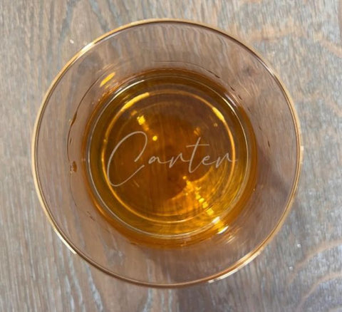 Golden Goose Whiskey Glass