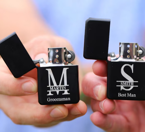 Personalized Groomsmen Lighter