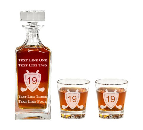 19th Hole Decanter Set