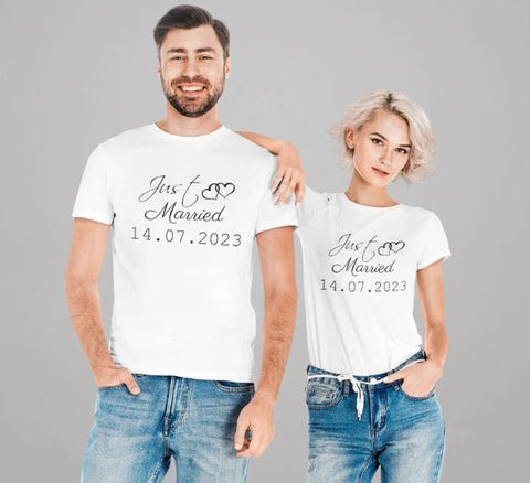 Just Married Couple T-shirts