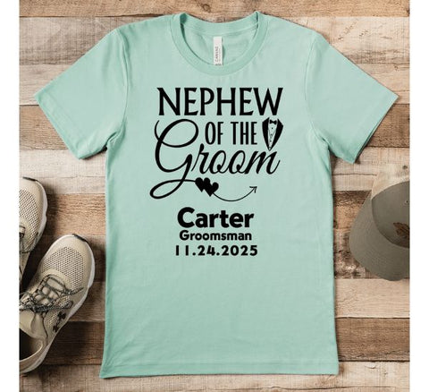 Newphew Of The Groom T-shirt