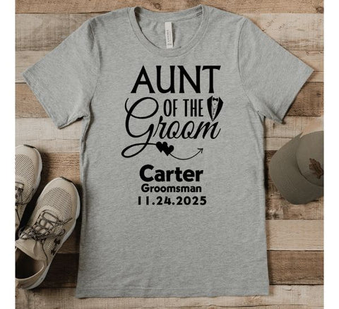 Aunt Of The Groom T-shirt