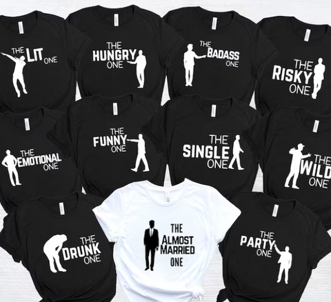 Personalized Groomsmen Party Shirts