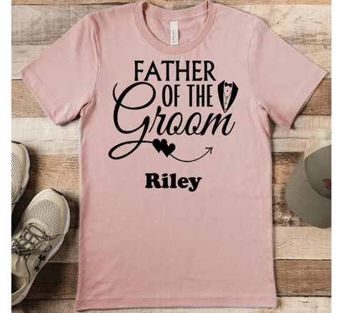 Father Of The Groom Tee Shirt