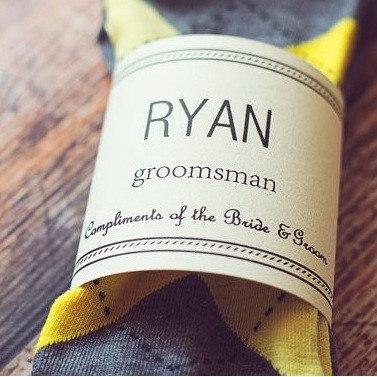 GROOMSMEN SOCKS