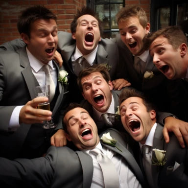 Drinking Groomsmen