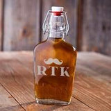 Personalized Glass Flask