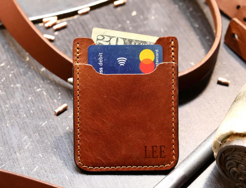 Wallet groomsmen gift