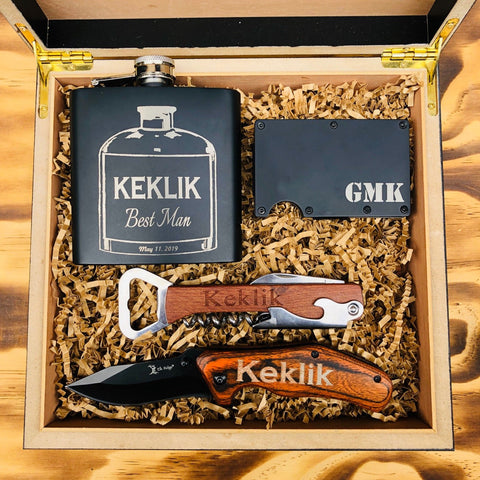 18 Groomsmen Gift Box Sets (Free Shipping & Personalization Today ...