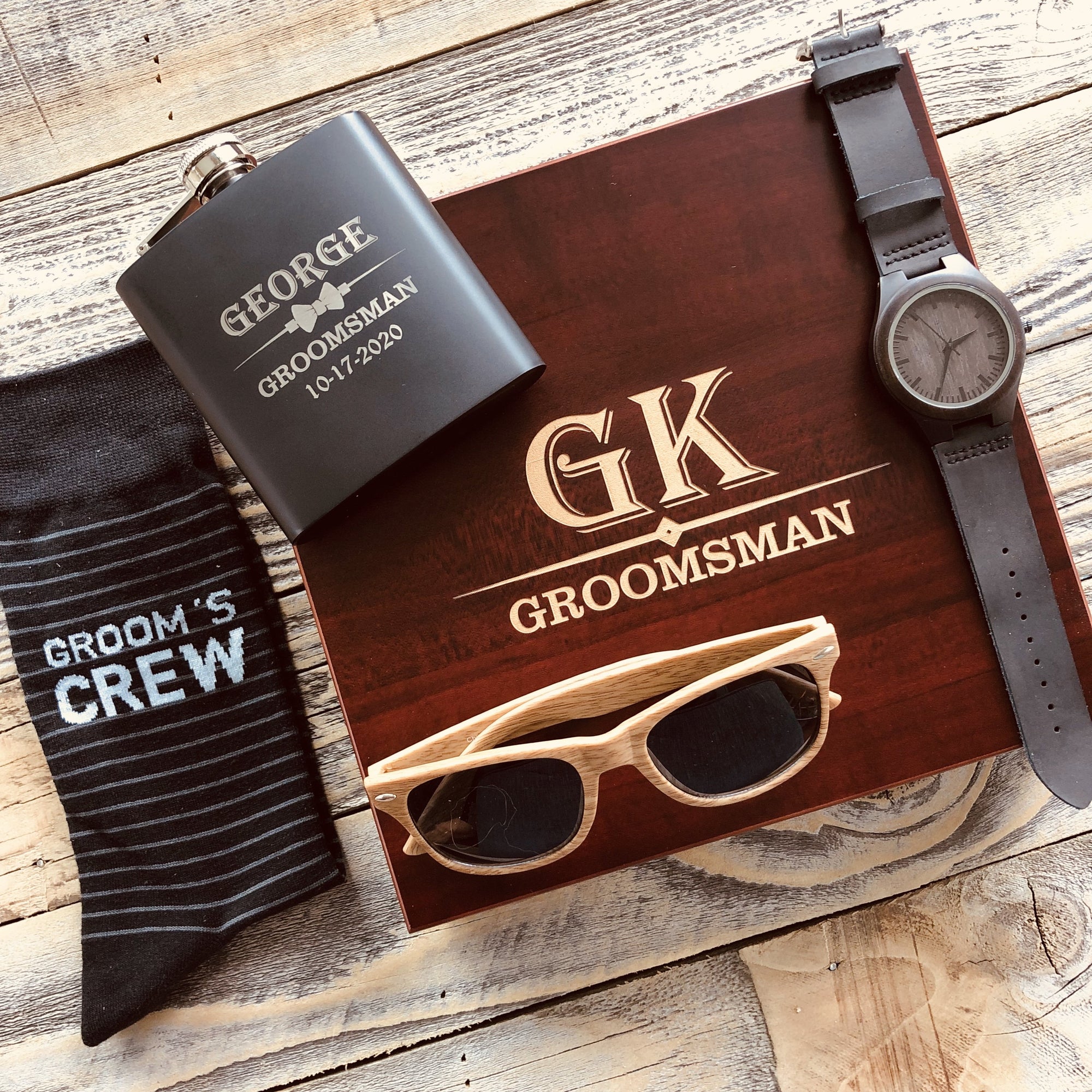 Happy Hour Groomsmen Gift Box - Grateful Gadgets