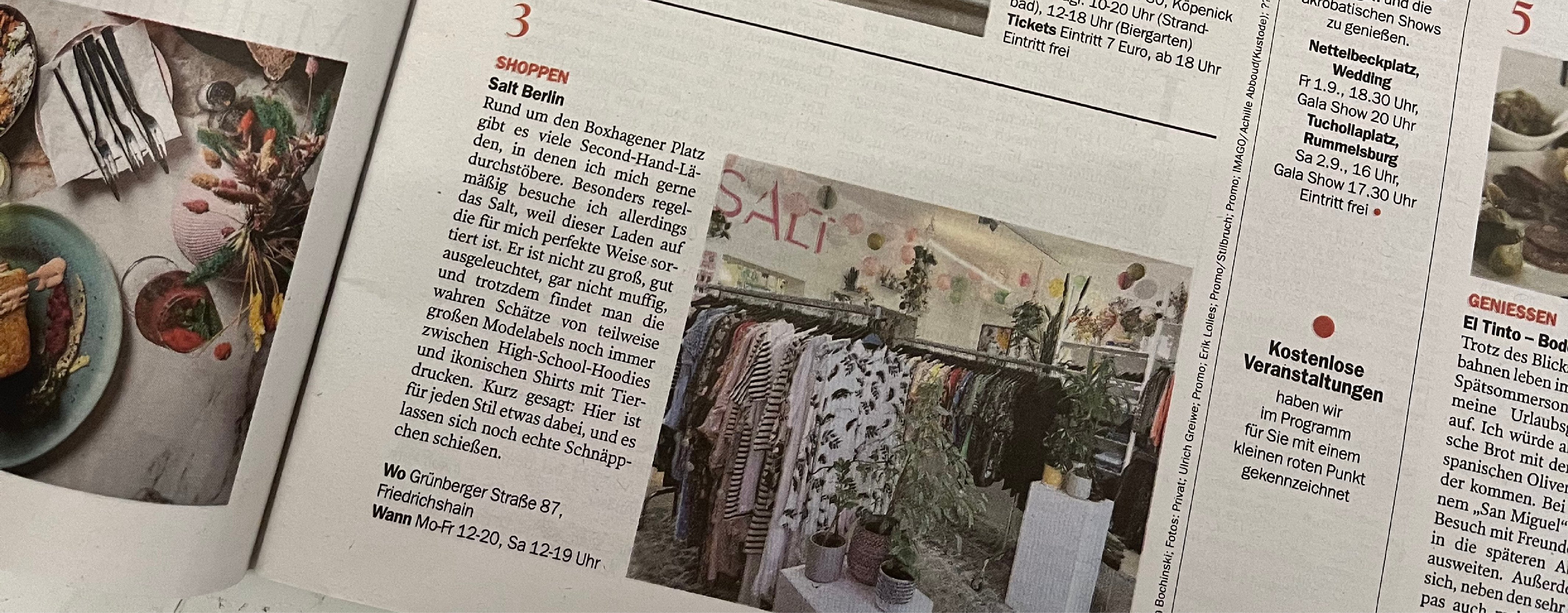 Vintage Shop SALT BERLIN Shopping Tipp Tagesspiegel