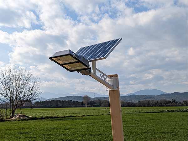 Solar-Straßenlaterne 100 W für den Außenbereich