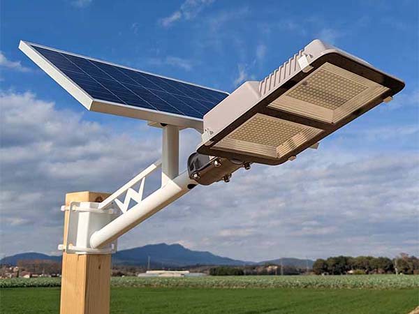Farola Solar 150W Eledco jardín